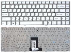 Клавиатура для ноутбука Sony Vaio (VPC-EA) White, (No Frame) RU