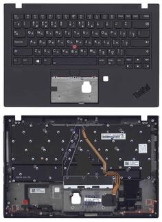 Клавиатура для ноутбука Lenovo ThinkPad X1 Carbon Gen 8 Black, (Black TopCase) RU