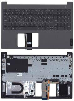 Клавиатура для ноутбука Lenovo ThinkBook 15-IML Black, (Silver TopCase) RU
