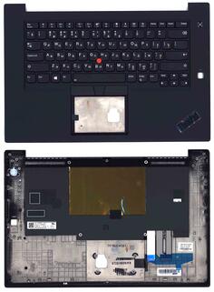 Клавиатура для ноутбука Lenovo ThinkPad X1 Extreme 1st Gen Black, (Black TopCase) RU