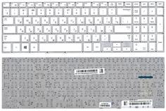 Клавиатура для ноутбука Samsung (370R4E, 370R5E) White, (No Frame), RU