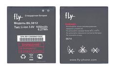 Аккумуляторная батарея для смартфона Fly BL3812 IQ4416/Era Life 5 3.8V Black 1650mAh 6.27Wh