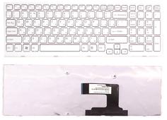 Клавиатура для ноутбука Sony Vaio (VPC-EL) White, (White Frame), RU