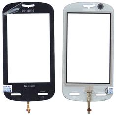 Тачскрин (Сенсорное стекло) для смартфона Philips Xenium X800 черный