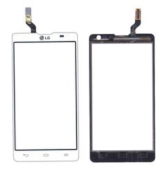 Тачскрин (Сенсорное стекло) для смартфона LG Optimus L9 II D605 белый