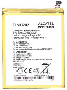 Аккумуляторная батарея для планшета Alcatel TLp032B2 One Touch POP 7 P310A 3.7V White 3240mAh Orig