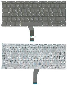 Клавиатура для ноутбука Apple MacBook Air 2010+ (A1369) Black, (No Frame), RU (вертикальный энтер)