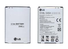 Аккумуляторная батарея для смартфона LG BL-54SH Max X155 3.8V Silver 2540mAh 9.7Wh