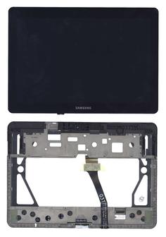 Матрица с тачскрином (модуль) для Samsung Galaxy Tab 2 10.1&quot; GT-P5100 черный с рамкой