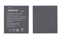 Аккумуляторная батарея для смартфона Explay Vision 3.7V Black 2000mAh 7.4Wh