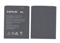 Аккумуляторная батарея для смартфона Explay X5 3.7V Black 2000mAh 7.4Wh