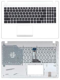 Клавиатура для ноутбука Asus (X551) Black, (White TopCase), RU