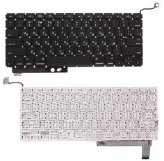 Клавиатура Apple MacBook Pro (A1286) (2011, 2012 года) с подсветкой (Light), Black, (No Frame), с (SD), RU (горизонтальный энтер)