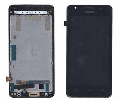 Матрица с тачскрином (модуль) для Huawei Ascend G510 с рамкой черный