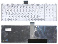 Клавиатура Toshiba Satellite (C850, C850D, C855, C855D, L850, L850D, L855, L855D, C870) White, RU