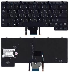 Клавиатура для ноутбука Dell Latitude (E6430U), с подсветкой (Light), с указателем (Point Stick) Black, RU