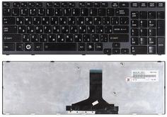 Клавиатура Toshiba Satellite (A660, A660D, A665, A665D, Qosmio X770, P750, P755) Black, (Black Frame) RU
