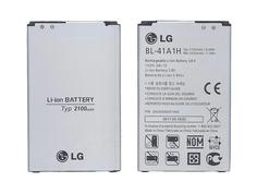 Аккумуляторная батарея для смартфона LG BL-41A1HB K200 3.8V Silver 2100mAh 8.0Wh