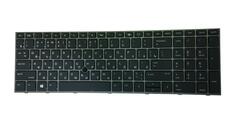Клавиатура для ноутбука HP Zbook (15U G5) Black с подсветкой (Light) (Silver Frame) RU
