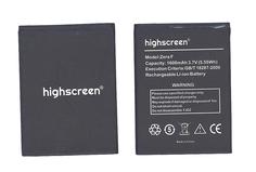Аккумуляторная батарея для смартфона Highscreen GB/T 18287-2000 Zera F 3.7V Black 1600mAh 5.55Wh