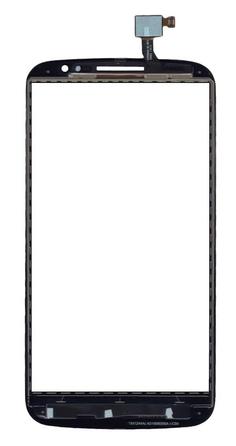 Тачскрин (Сенсорное стекло) для смартфона Alcatel One Touch Pop S9 7050Y черное