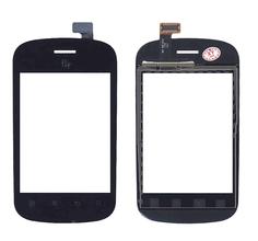 Тачскрин (Сенсорное стекло) для смартфона Fly IQ235 Uno черный