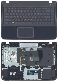 Клавиатура для ноутбука Samsung (SF411) Black, (Black TopCase), RU