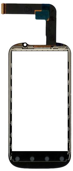 Тачскрин (Сенсорное стекло) для смартфона HTC Amaze G22 черный