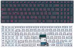 Клавиатура для ноутбука Asus (N541) Black, (No Frame) RU