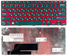 Клавиатура для ноутбука Dell Inspiron (M101Z, M102Z, 1120, 1122) Black, (Red Frame) RU