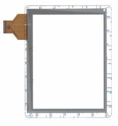 Тачскрин (Сенсорное стекло) для планшета DNS AirTab M975w белый