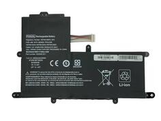 Аккумуляторная батарея для ноутбука HP PO02XL Stream 11-R 7.4V Black 4800mAh OEM