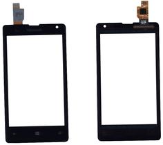 Тачскрин (Сенсорное стекло) для смартфона Microsoft Lumia 532 Dual Sim черный