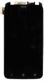 Матрица с тачскрином (модуль) для HTC One X S720e G23 черный с рамкой