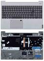 Клавиатура для ноутбука Lenovo IdeaPad S340-15 Black, (Silver TopCase) RU