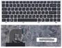 Клавиатура для ноутбука Sony Vaio (VPC-S11, VPC-S12, VPC-S13, VPC-S14) Black, (Silver Frame) RU