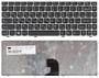 Клавиатура для ноутбука Lenovo IdeaPad (Z360) Black, (Silver Frame), RU