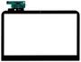 Тачскрин (Сенсорное стекло) для ноутбука Dell 5377R PCB-1 черный