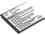 Аккумуляторная батарея для Lenovo CS-LTA600SL A390 3.7V White 1450mAh 5.37Wh