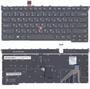 Клавиатура для ноутбука Lenovo ThinkPad carbon Gen 3 2015 (X1) с подсветкой (Light), с указателем (Point Stick) Black, No Frame, RU