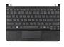 Клавиатура для ноутбука Samsung (NC110) Black, (Black TopCase), RU