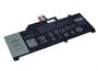 Аккумуляторная батарея для ноутбука Dell 074XCR Venue 8 Pro 5830 3.7V Black 4864mAh OEM