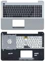 Клавиатура для ноутбука Asus (X555) Black, (Silver TopCase), RU Клавиатура для ноутбука Asus (X555) Black, (Silver TopCase), RU