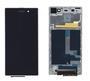 Матрица с тачскрином (модуль) для Sony Xperia Z1 C6902 черный с белой рамкой